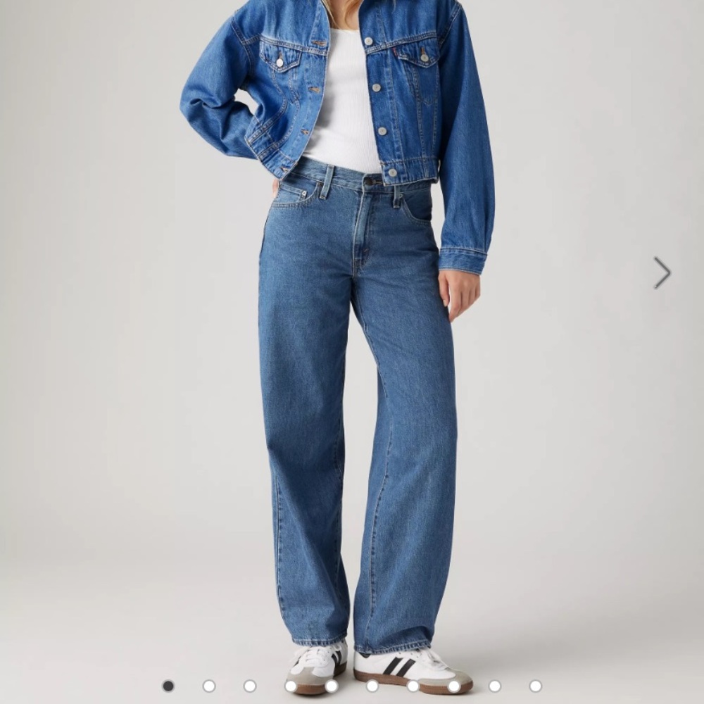 Levi's baggy dad jeans
